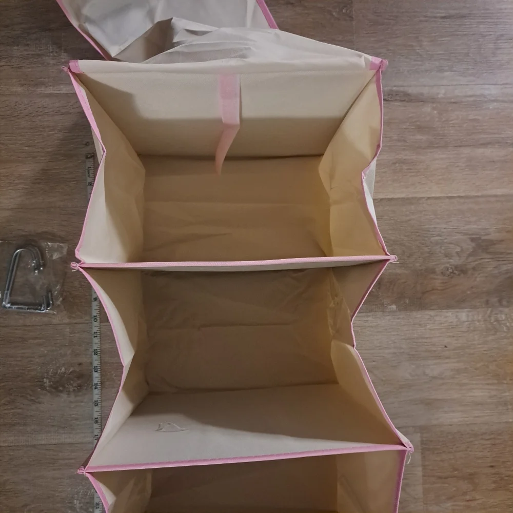 cckids Closet Complete Pink 6-Shelf Organizer Keep Neat Cover 12